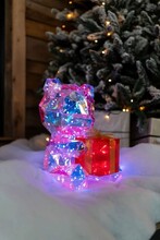 Teddybjörn Diamanteffekt LED Konstsmide